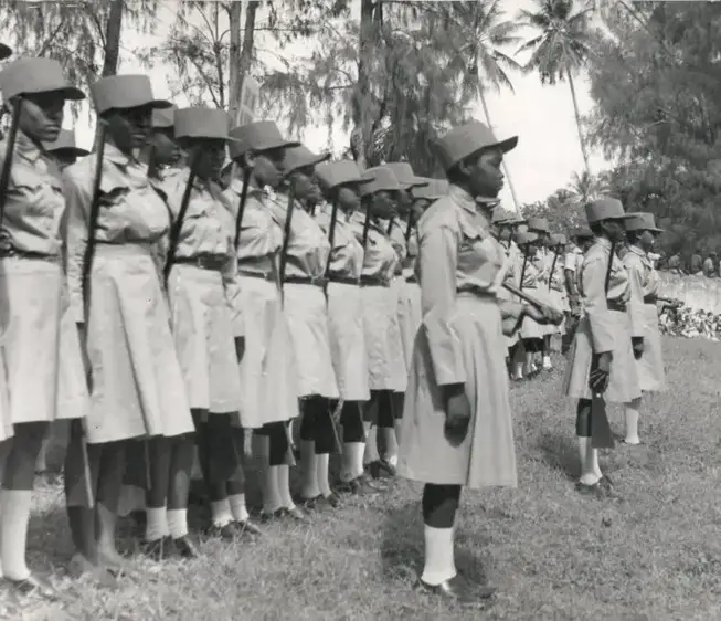 Zanzibar milice féminine