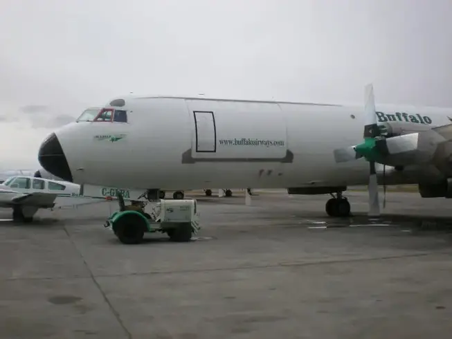 C-GLBA Buffalo Airways L188 cambridgebayweather lockheed l-188 photo
