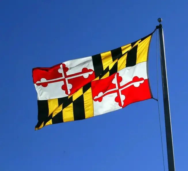 Maryland Flag Thad Zajdowicz maryland flag photo