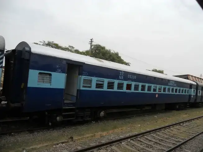 BEML Manufactured Sleeper Class Coach Abhinav (The Ludhiana Edition) Dehradun Varanasi Janata Express photo