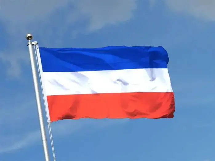 drapeau serbie montenegro