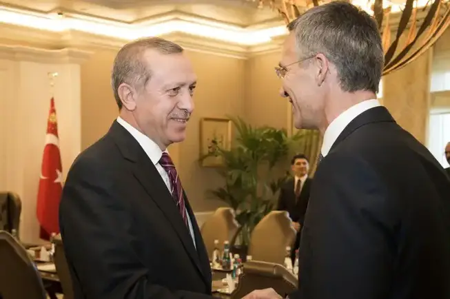 NATO Secretary General visits Turkey NATO erdogan photo