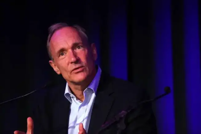 Sir Tim Berners-Lee at #WebWeWantFest Southbank Centre London Tim Berners-Lee photo