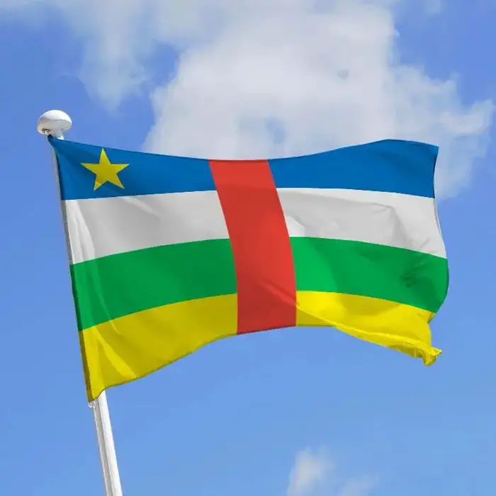drapeau republique centrafricaine