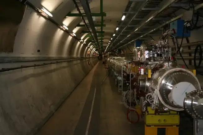 Down in CERN's LHC Tunnel shotleyshort cern photo