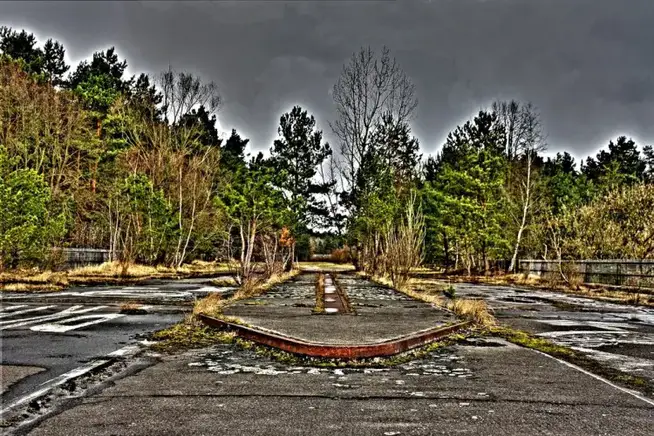 AVUS-Zubringer A115 - Lost Place Schrottie avus photo