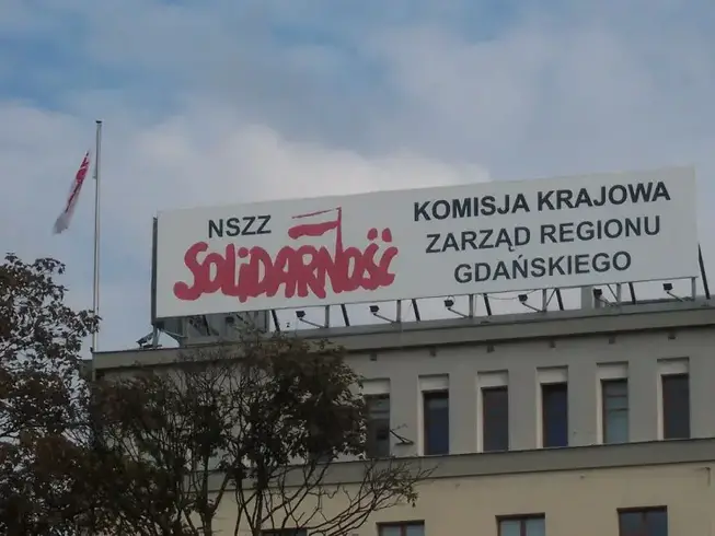 Solidarity office - the trade union that helped bring down communism TeaMeister solidarnosc photo