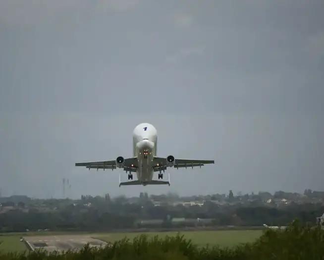 Beluga take-off JeanM1 beluga airbus photo