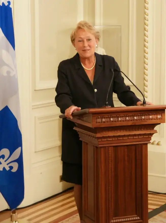 Pauline Marois rend hommage à l'organisme KANPE Parti Québécois (officiel) Pauline Marois photo