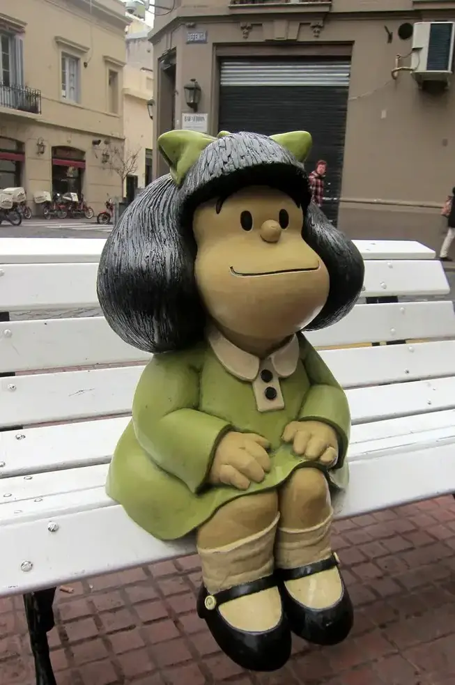 Buenos Aires - San Telmo: Mafalda wallyg mafalda photo