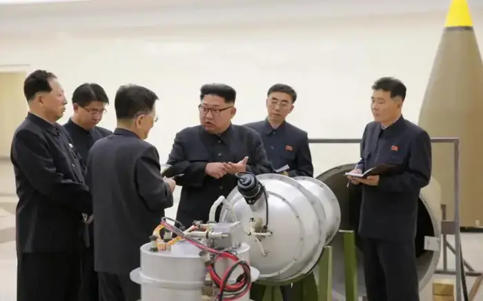 kim jong un et le misslie nucléaire un 3 septembre