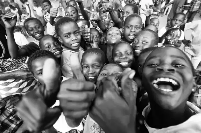 Malawi, happy children Dietmar Temps children photo
