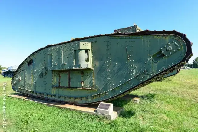 British WWI Mark IV Female Tank Tempesto mark iv tank photo