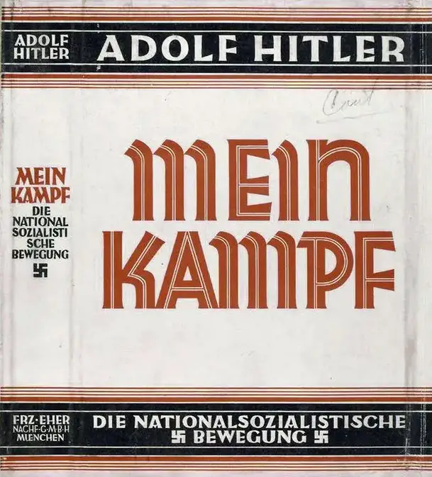 18th July 1925 - Publication of Mein Kampf by Adolf Hitler Bradford Timeline mein kampf photo