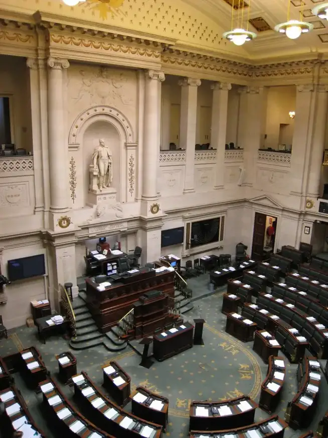 La Chambre JamyBe parlement fédéral belgique photo