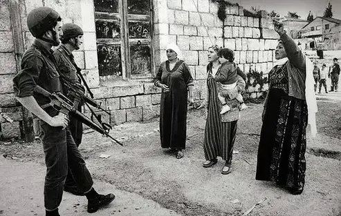 Confrontation – Jabalia Camp, Gaza Strip, Palestine Robert Croma intifada photo