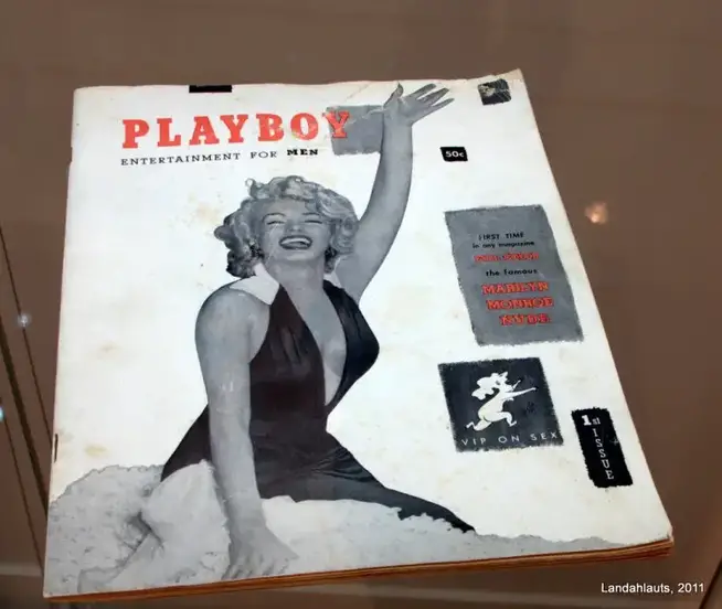 Playboy, Diciembre 1953 Landahlauts playboy marilyn monroe photo