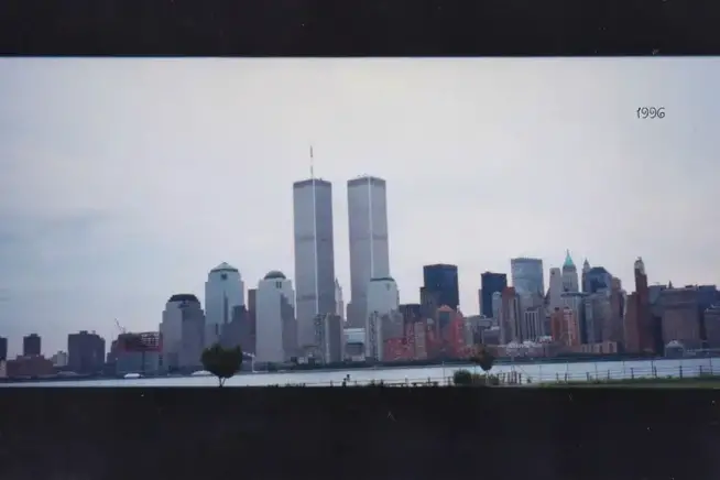 New York NY ~ Manhattan ~ NYC ~ Old World Trade Center ~ My Photograph 1996 ~ Destroyed Onasill ~ Bill Badzo - Vacation OFF 11 september photo