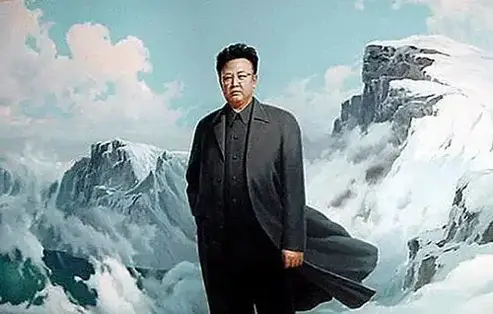 kim-jong-il-propaganda-posters-09-snowy-mountains-560x356 MichaelTyler kim jong-il photo