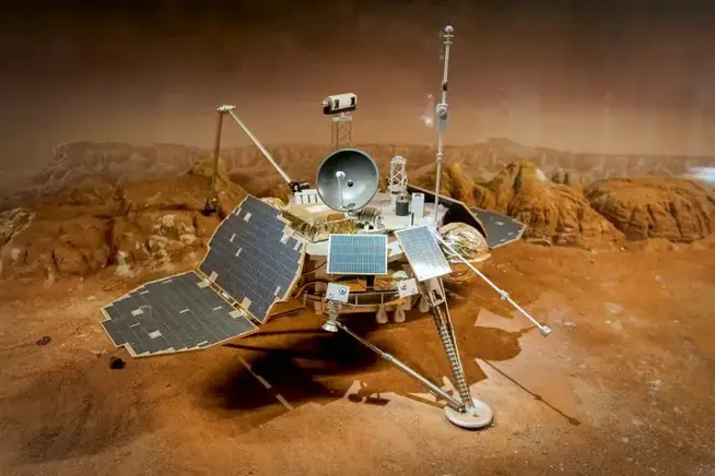 mars polar lander photo