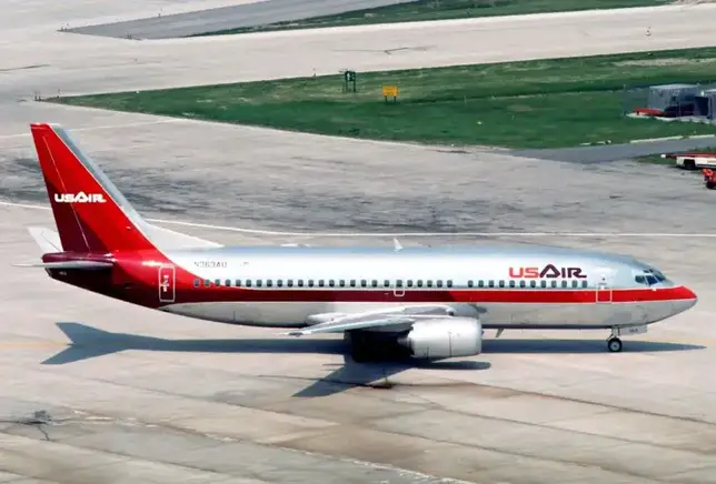 USAir Boeing 737-3B7; N363AU, June 1986/ AOI Aero Icarus n363au photo