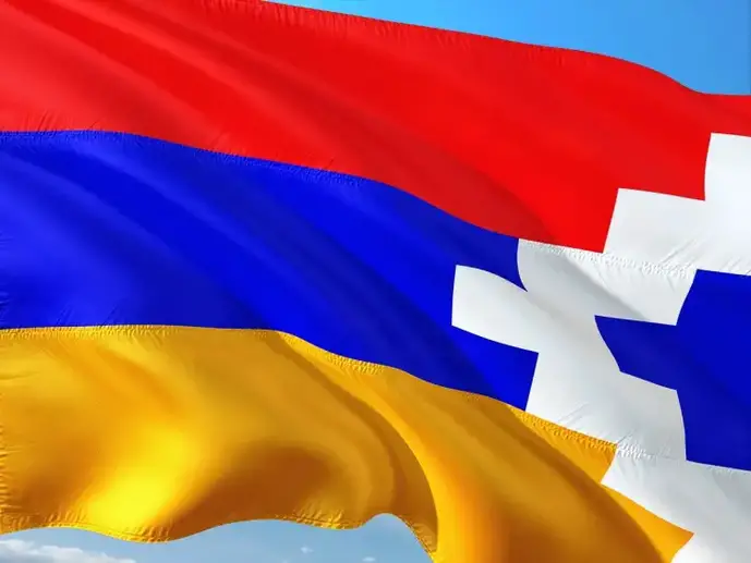 Haut-Karabagh drapeau photo