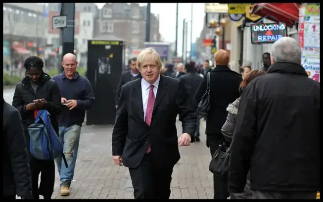 Boris Johnson in Croydon BackBoris2012 boris johnson photo