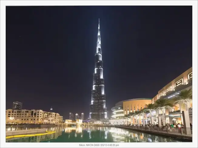 Burj Khalifa at Night Shot2 pjmbarlickoz burj khalifa photo