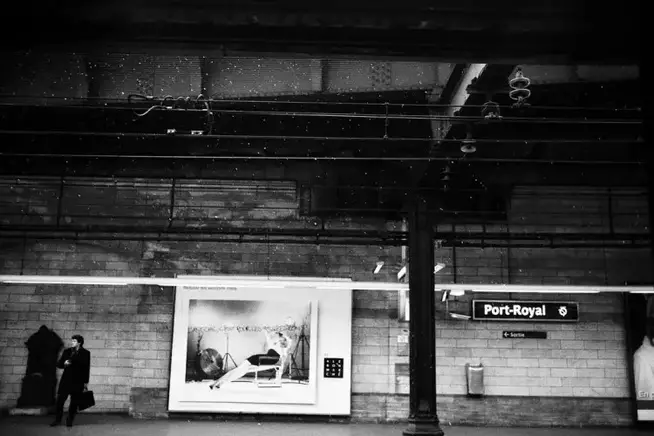 RER B, Port Royal, Paris, 2010 Thomas Claveirole port-royal rer photo