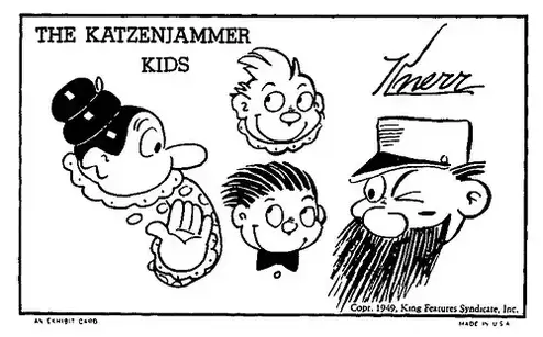 Katzenjammer Kids Exhibit Card by andertoons The Katzenjammers Kids photo