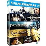 Braveheart, Conan Le Barbare, Pathfinder, King Rising, The Red Sword [Blu-ray]