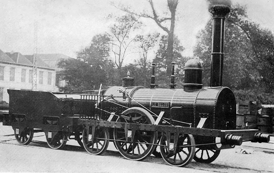 locomotive Le Belge
