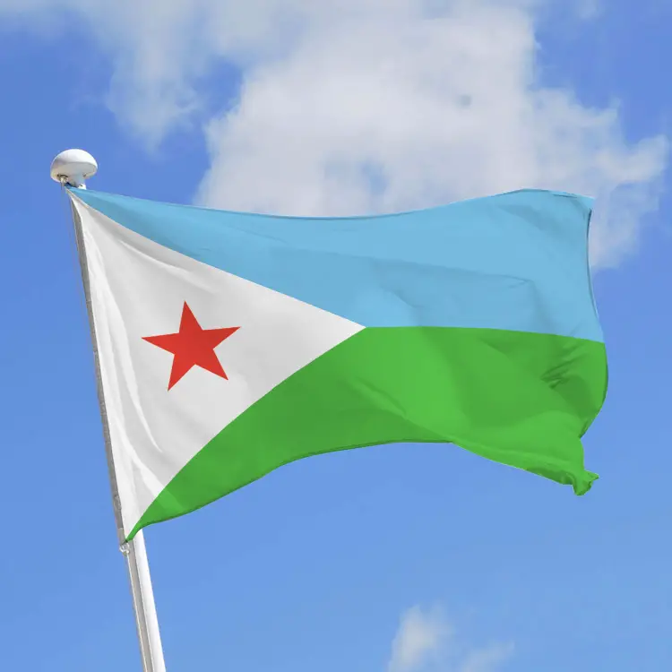 drapeau djobouti