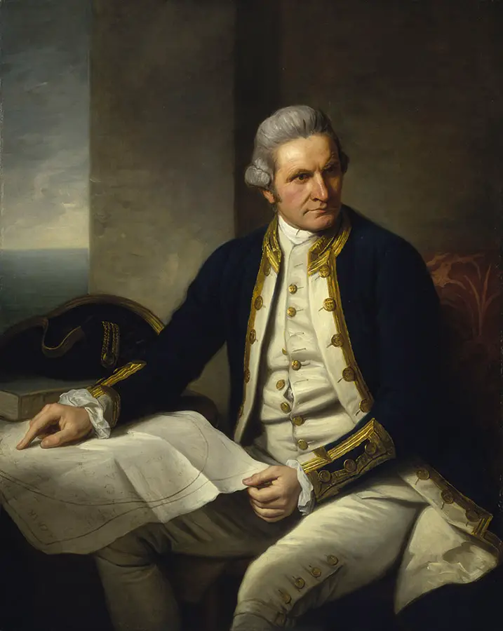 Captain James Cook(1728-1779). Nathaniel Dance. BHC2628