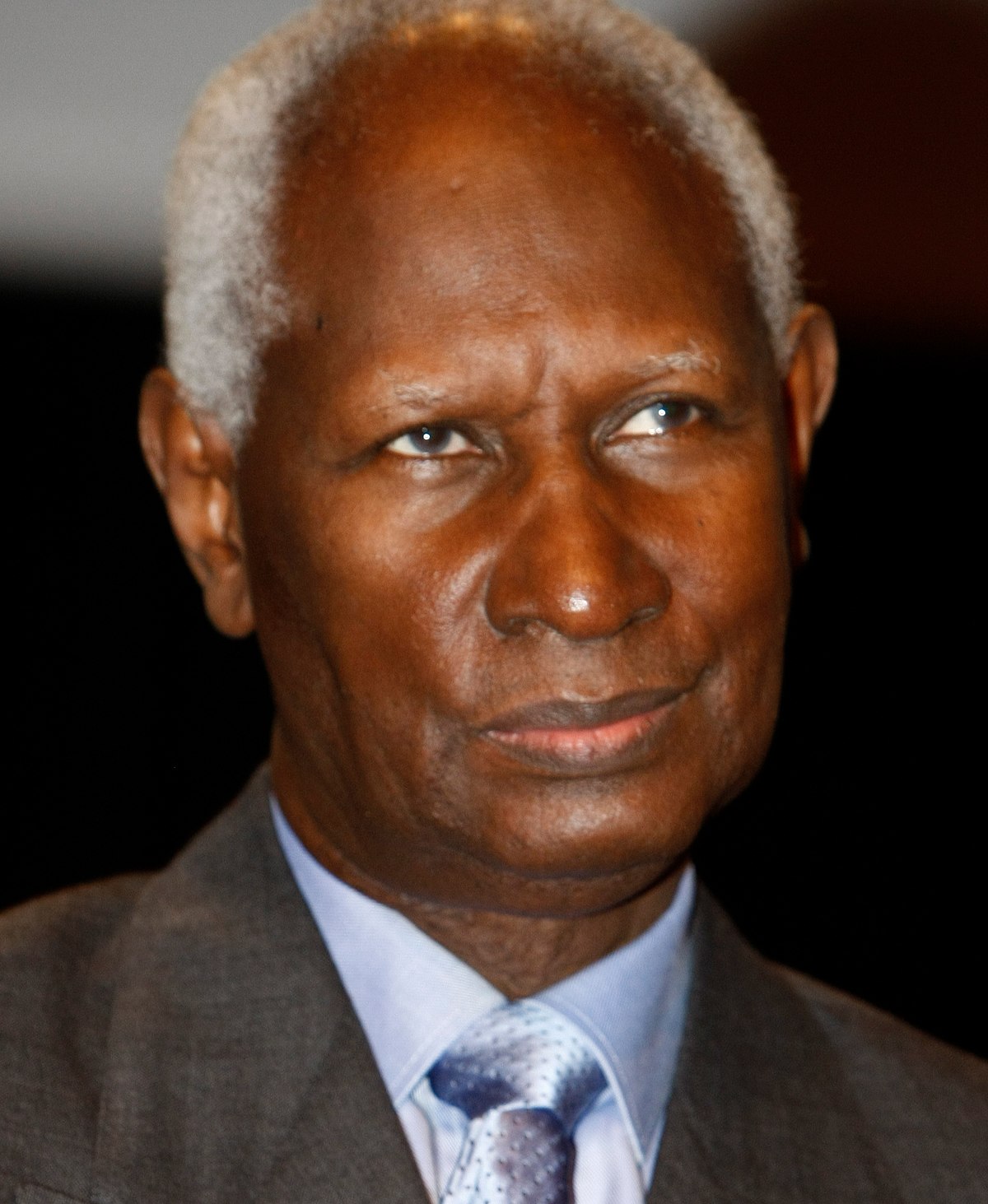 Abdou Diouf président de la République du Sénégal le 29 février