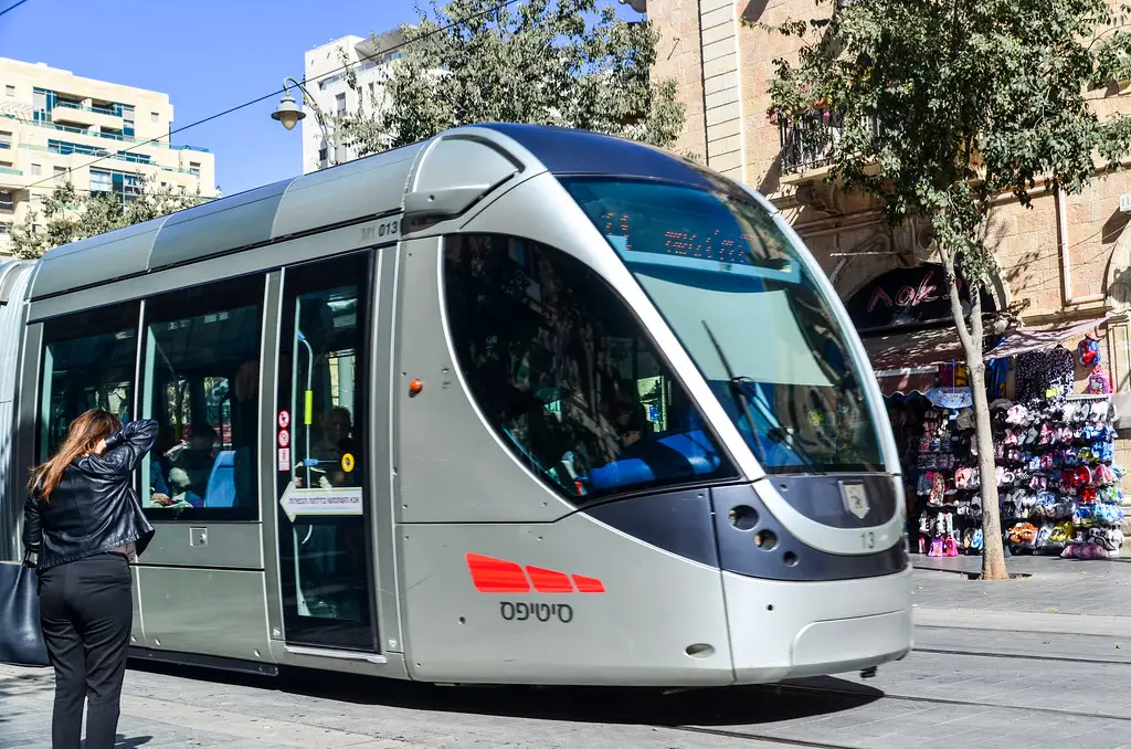 tramway jerusalem photo